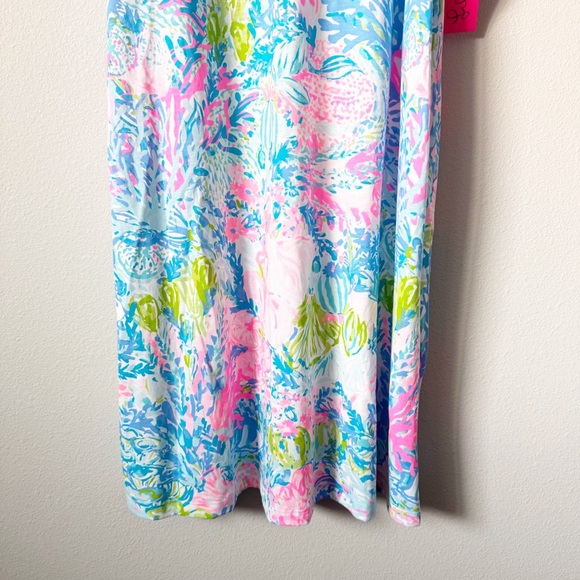 Lilly Pulitzer Women's Ross Shift Dress in Multi Fished My Wish - Picture 4 of 12